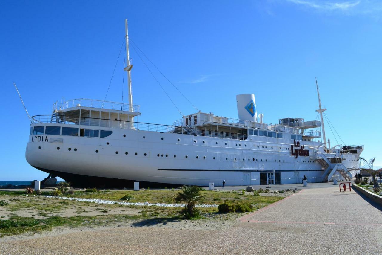 Appartement Romantic Sea Le Barcarès Eksteriør billede